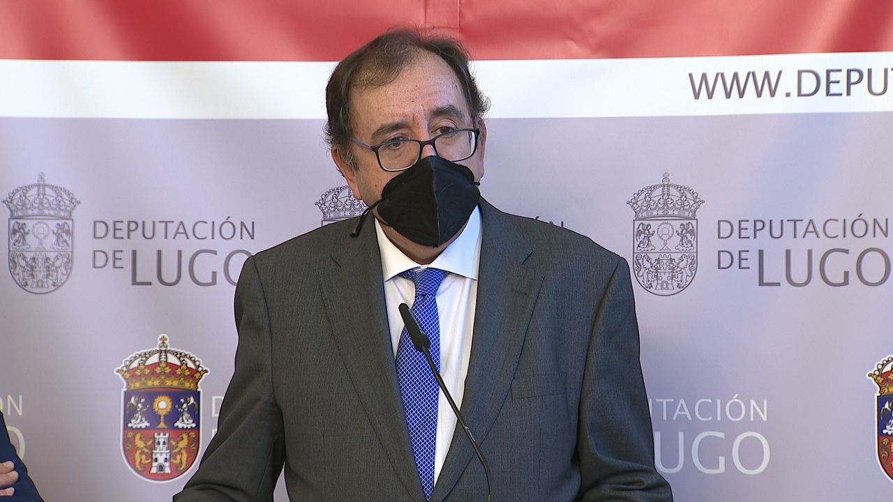 Angel Luis Ortíz, secretario xeral de Insitucións Penitenciarias, nun acto en Lugo