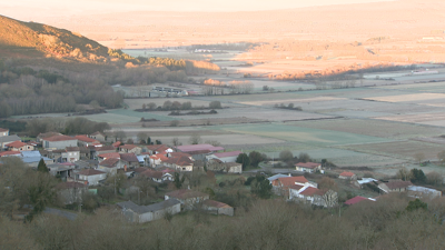 Xinzo de Limia rexistrou -10 graos, a temperatura mínima de Galicia