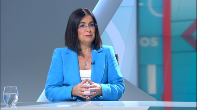 Carolina Darias foi entrevistada no informativo 'Bos días'