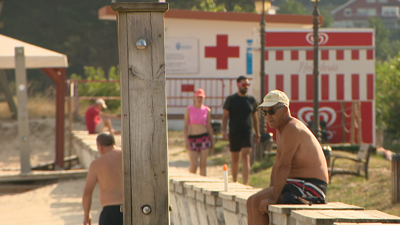 A seca deixa sen auga as duchas das praias e o uso municipal nos lugares públicos