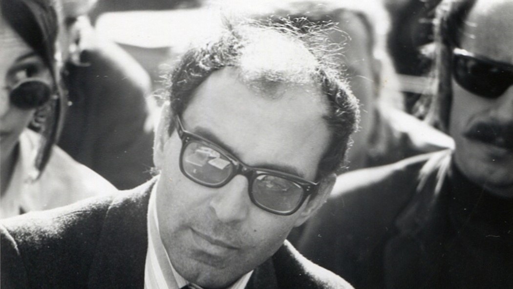 Jean-Luc Godard en Berkeley, 1968 (Autor: Gary Stevens)