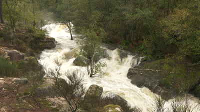 O río Pacín, en Entrimo