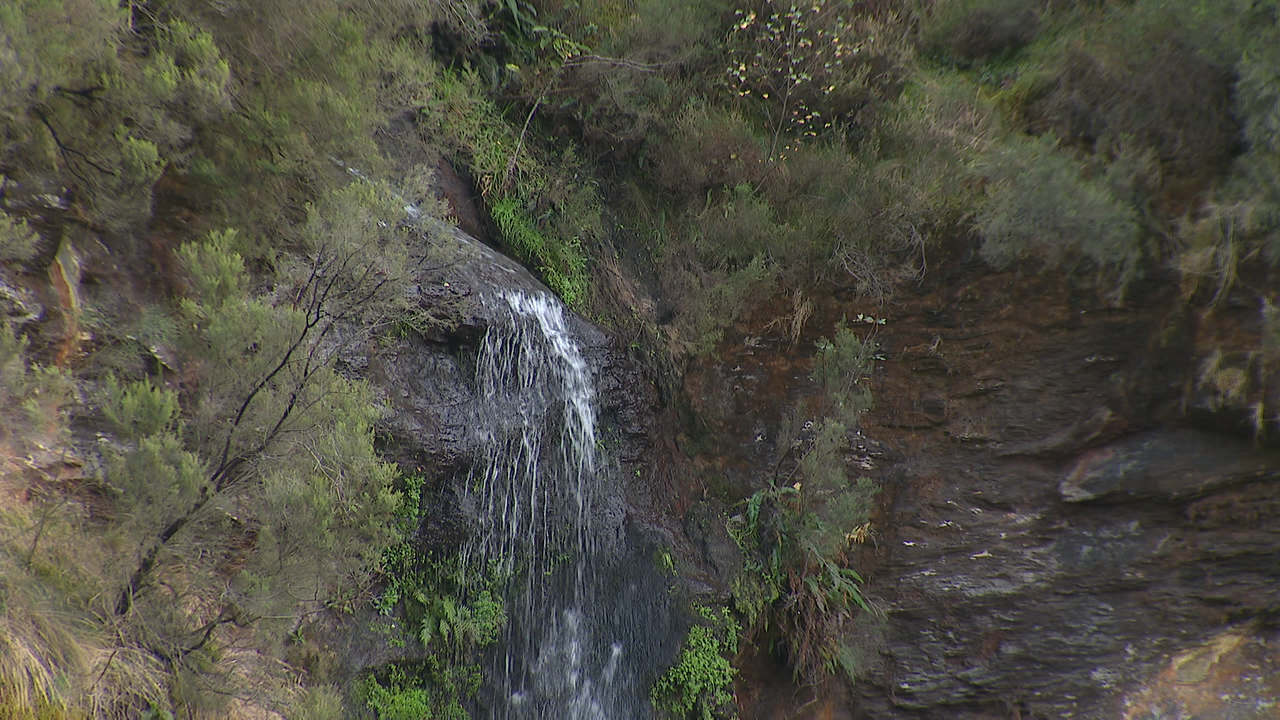 Fervenza da Pedreira no Courel onde caeu o montañeiro