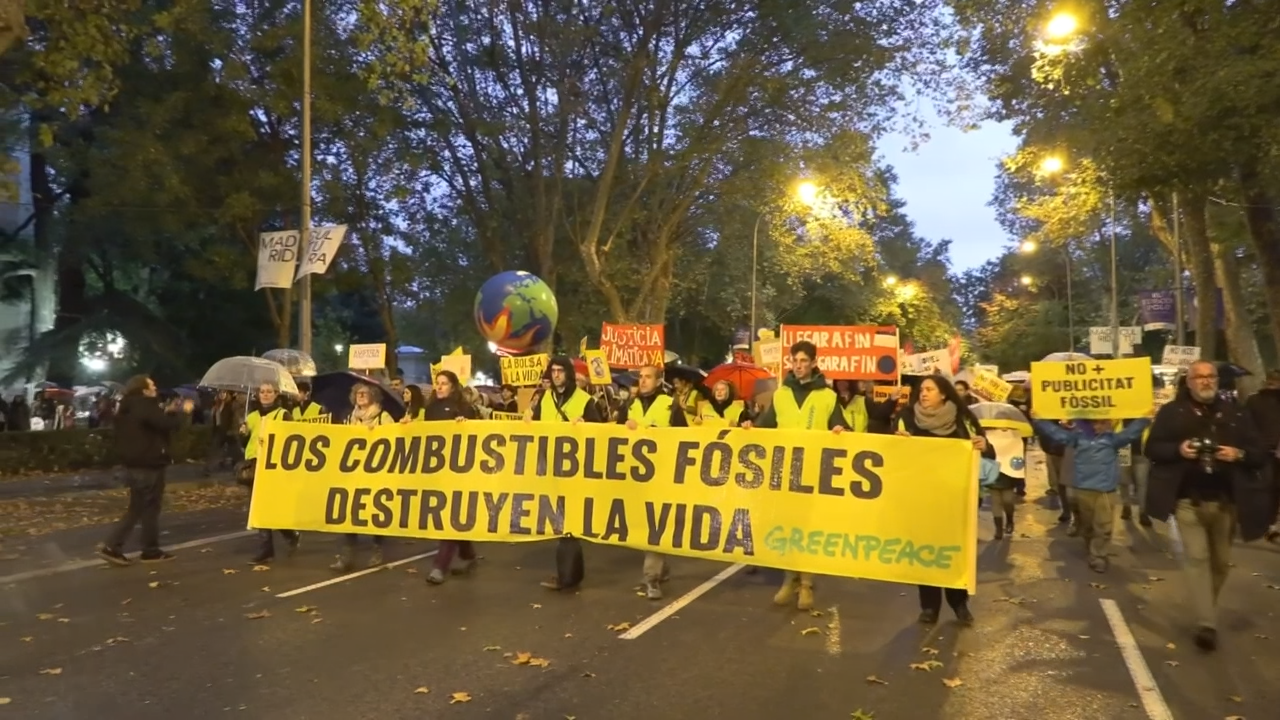 Manifestación en Madrid