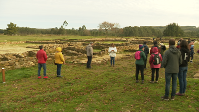 Visita guiada ao campamento romano de Ciadella, en Sobrado dos Monxes