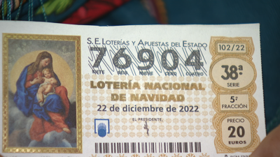 76904, o número correcto da lotaría de Nadal do instituto de Carnota