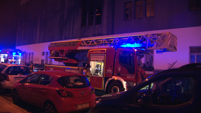 Incendio na antiga nave de pescanova en Vigo