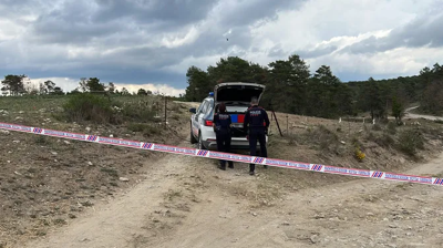 Zona do accidente dos aparellos que apareceron a 200 metros de distancia entre eles