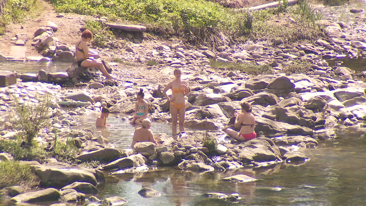 En Ourense superaron os 30 graos de temperatura