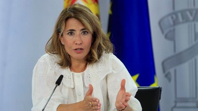 A ministra Raquel Sánchez na conferencia de prensa tras un Consello de Ministros (EFE/ Fernando Alvarado)