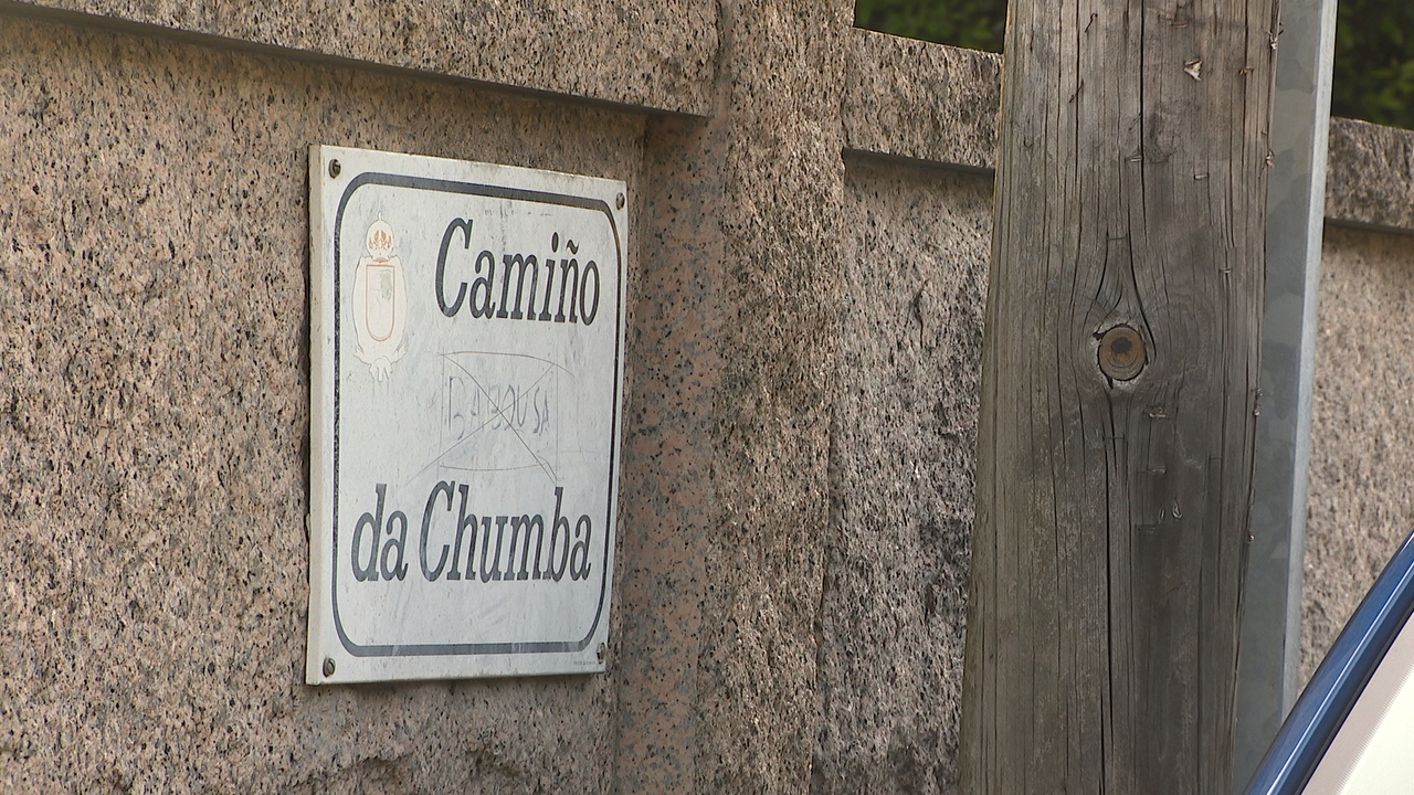 Imaxe do camiño da Chumba en Vigo