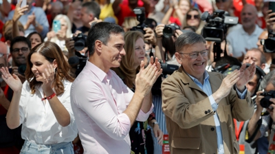 Pedro Sánchez no acto celebrado na Cidade das Artes e das Ciencias. EFE/ Kai Forsterling