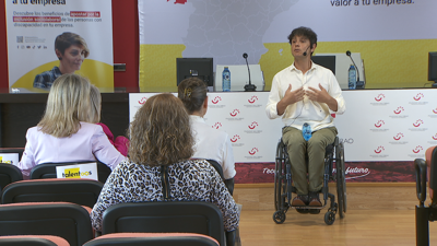 Cisco García, nun momento da súa intervención en Ourense