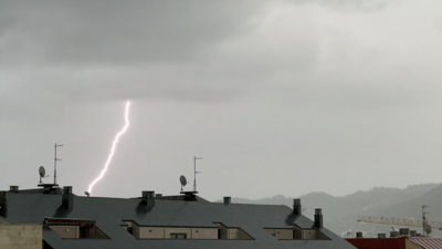 Un dos relustros que descargou sobre a cidade de Ourense