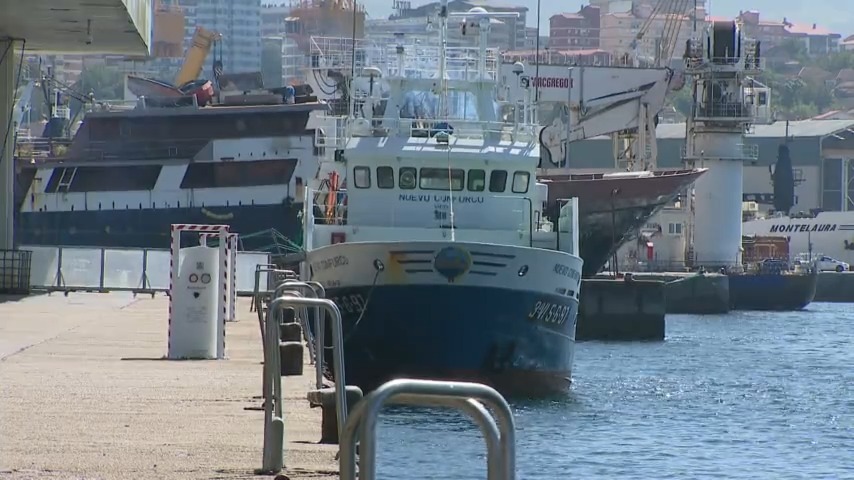 O Nuevo Confurco no porto de Vigo nunha imaxe de arquivo