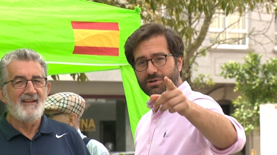 Juan Garcilaso de la Vega, candidato de Vox pola Coruña