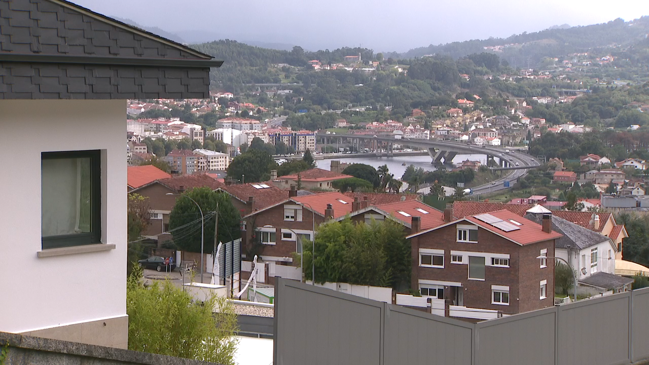 O barrio da Caeira, onde foi detido o suposto xefe da rede