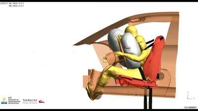 As probas de seguridade dos coches priorizan a anatomía masculina