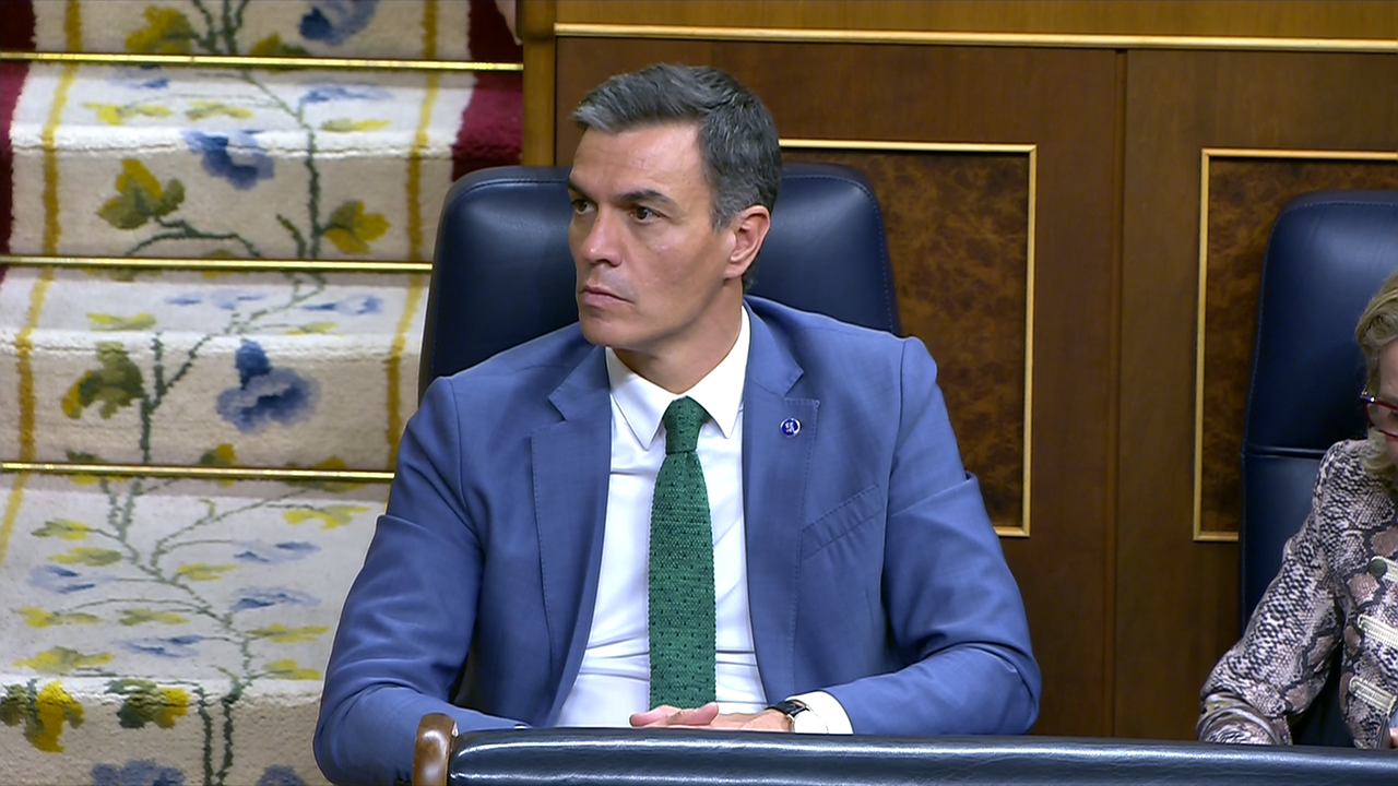 Pedro Sánchez no Congreso