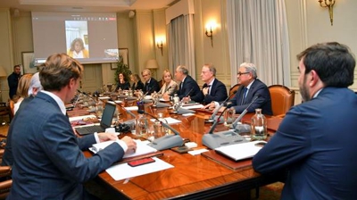 Reunión do pasado luns (EFE/CXPX)