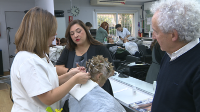 Unha das participantes no Emplea-Lab que conseguiu emprego nunha escola de peiteado e estética en Ourense