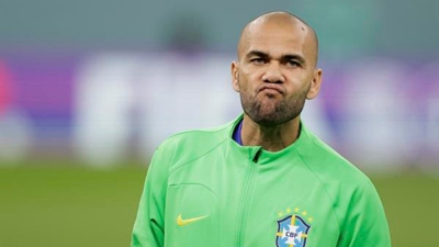 O acusado, Dani Alves