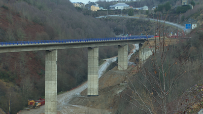 O viaduto reabre mañá para os condutores que circulan en dirección á meseta