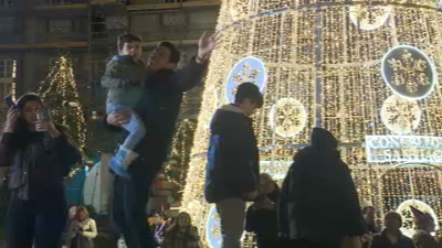 A ausencia de choiva animou a moitos a celebrar a Noitevella fóra da casa