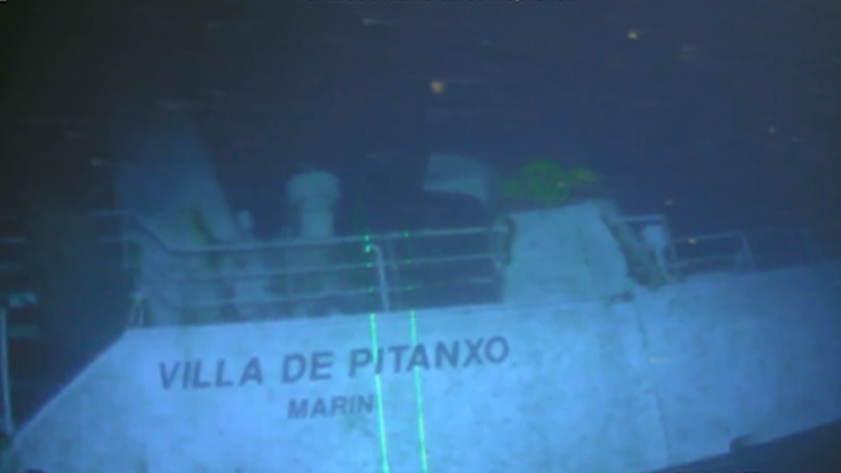 Imaxe de arquivo da expedición submarina de ACSM ao Villa de Pitanxo