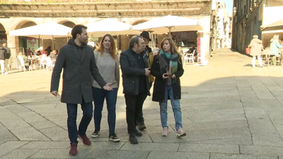 Podemos percorre o casco histórico de Ourense