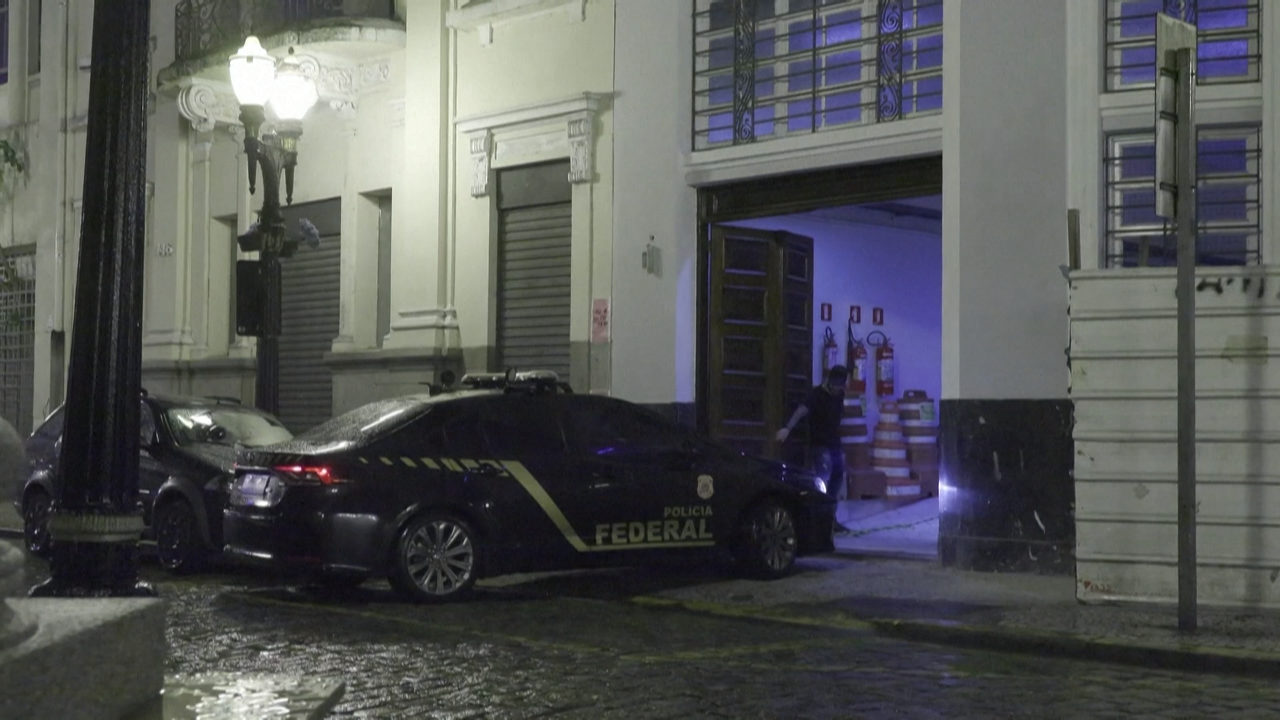 Comisaría da Policía Federal brasileira en Santos