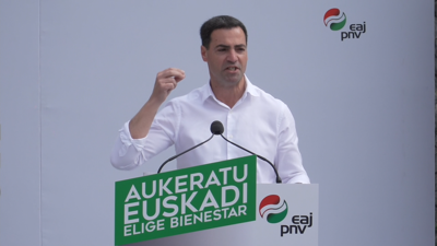 Imanol Pradales, candidato do PNV a lehendakari