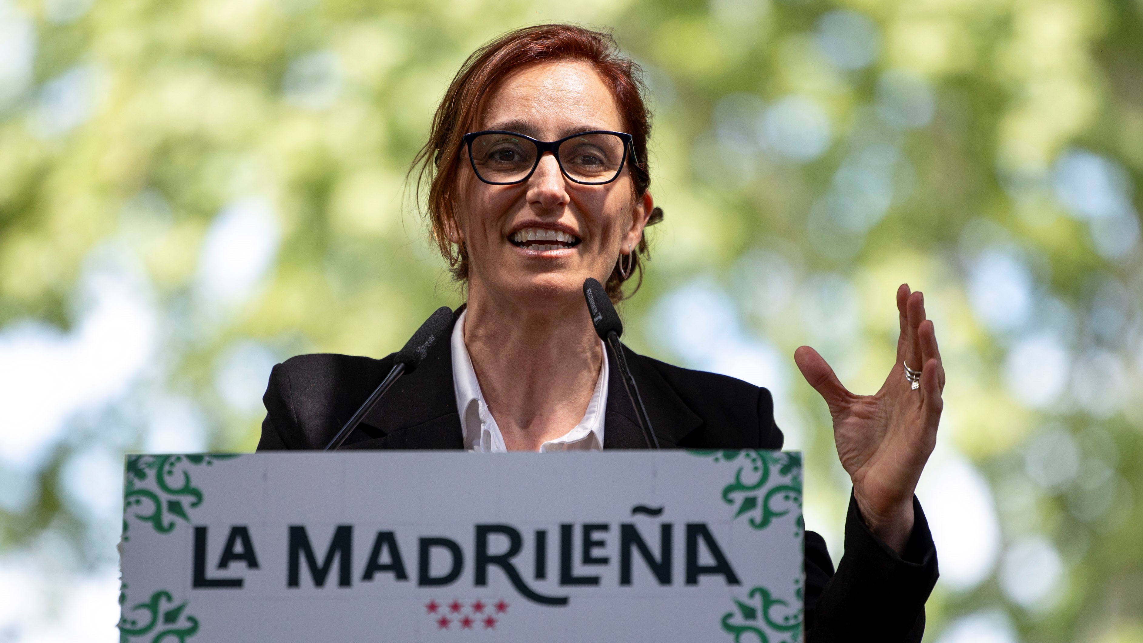 A ministra de Sanidade este sábado en Madrid. EFE/Daniel González