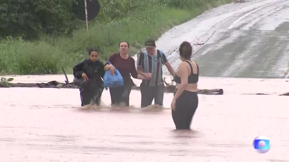 Asolagamento en Río Grande do Sul, O Brasil / Reuters