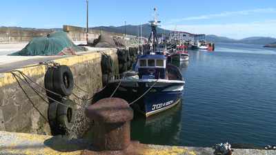 Barcos en Portosín