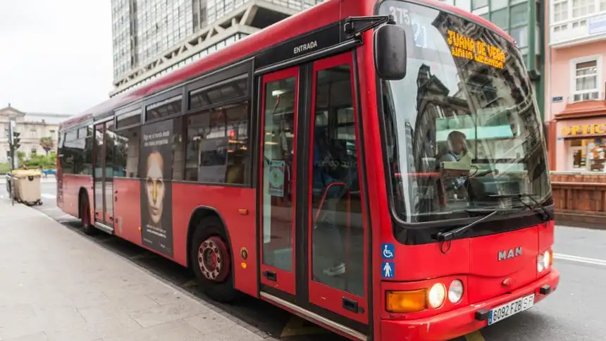 Autobús urbano. Concello da Coruña