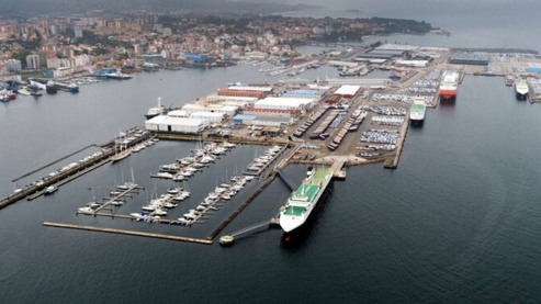 Terminal portuaria de Bouzas en Vigo