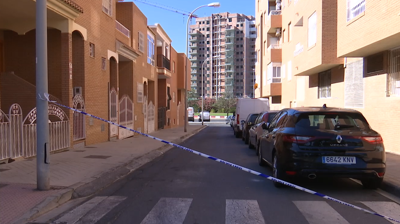 Barrio de Los Molinos, onde apareceron os dous cadáveres con disparos