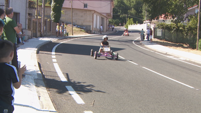 Baixada de carrilanas en Mugueimes