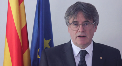 Captura dun vídeo da conta de X de Carles Puigdemont