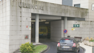 Entrada das urxencias do Complexo Hospitalario de Ourense/Arquivo