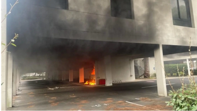 Incendio tras a explosión nunha sinagoga na La Grand Motte (sur de Francia)