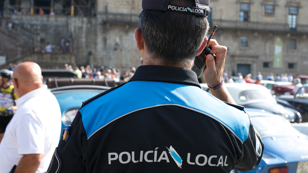 Imaxe de arquivo da Policía Local de Santiago