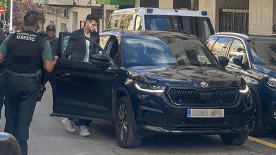 Rafa Mir, tras quedar en liberdade (EFE/ Raquel Segura)