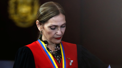 Presidenta do Tribunal Supremo venezolano, Caryslia Rodríguez (Reuters)