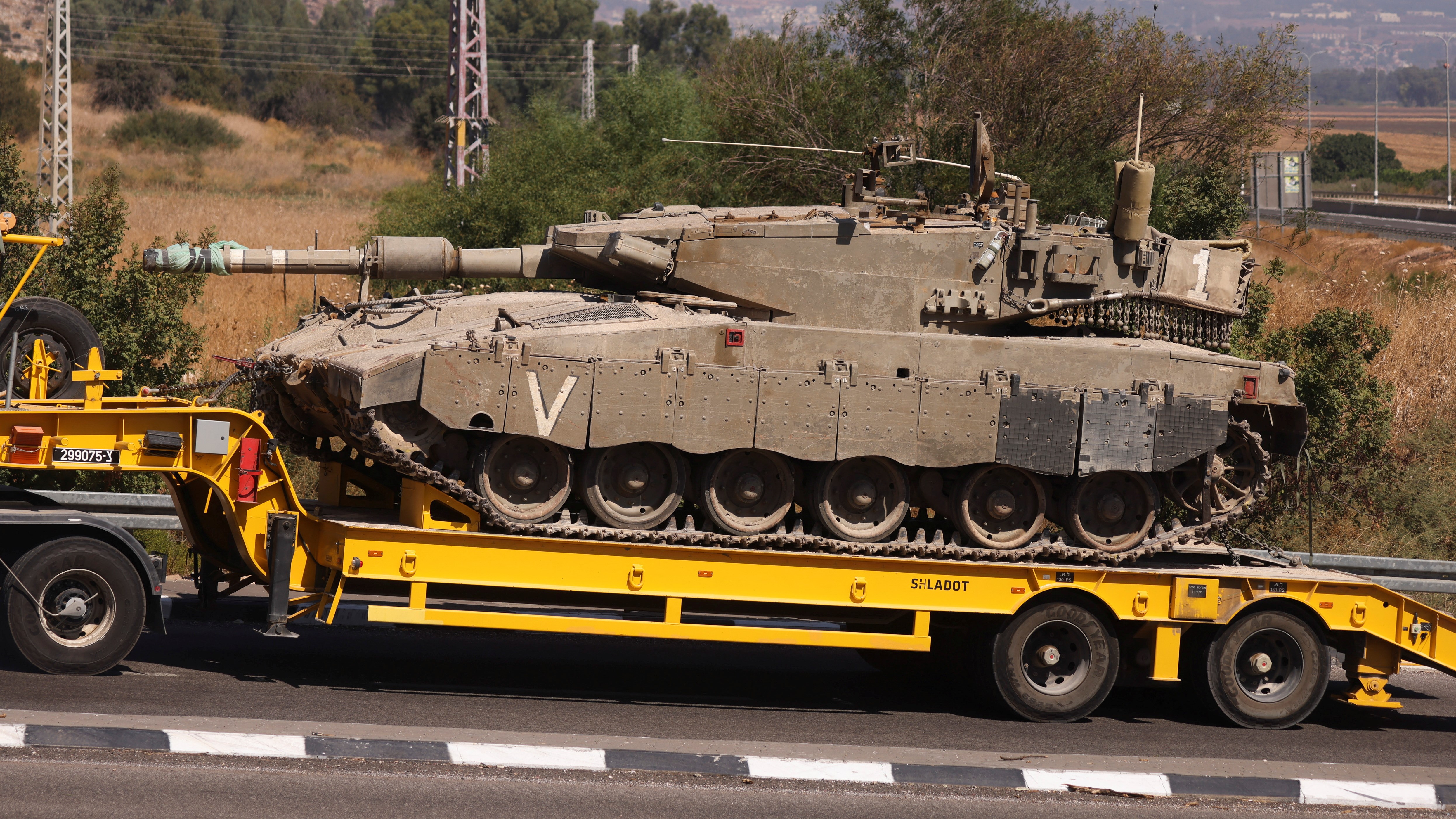 Israel está despregando o seu exército ao sur da fronteira co Líbano (Reuters/Jim Urquhart)