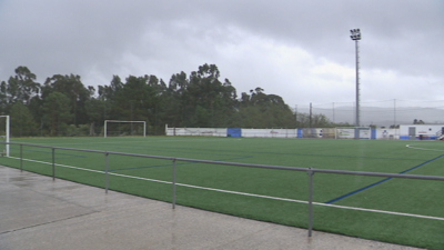 Imaxe do campo do Coto, en Vedra, onde descoñecidos ocasionaron estragos a noite do sábado pasado