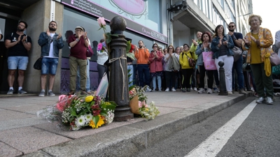 Acto de homenaxe a Samuel Luiz (Arquivo Europapress)