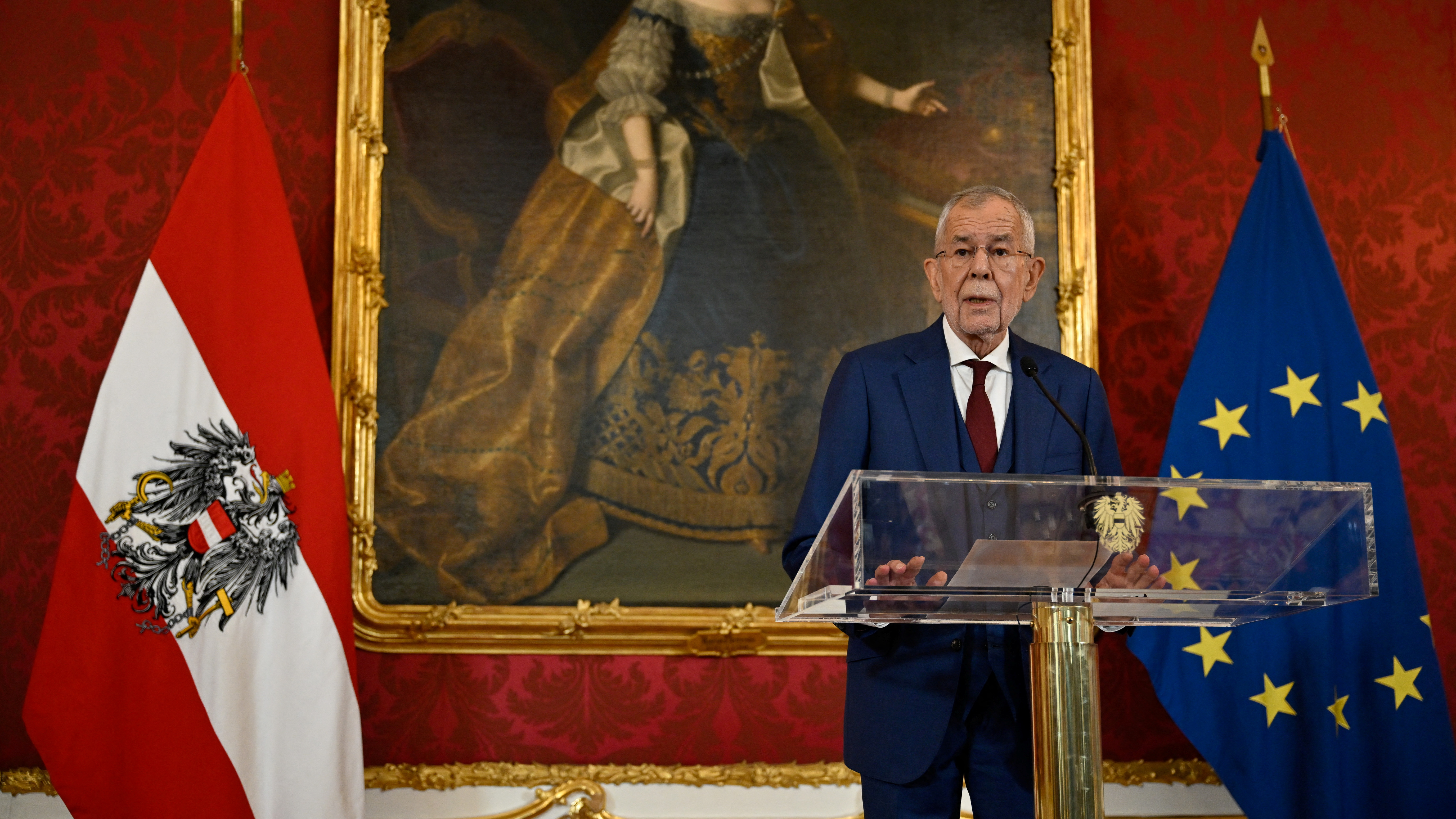 Presidente Alexander Van der Bellen. REUTERS/Elisabeth Mandl