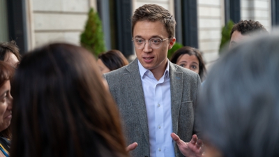 Íñigo Errejón este martes no Congreso (EFE/Fernando Villar)